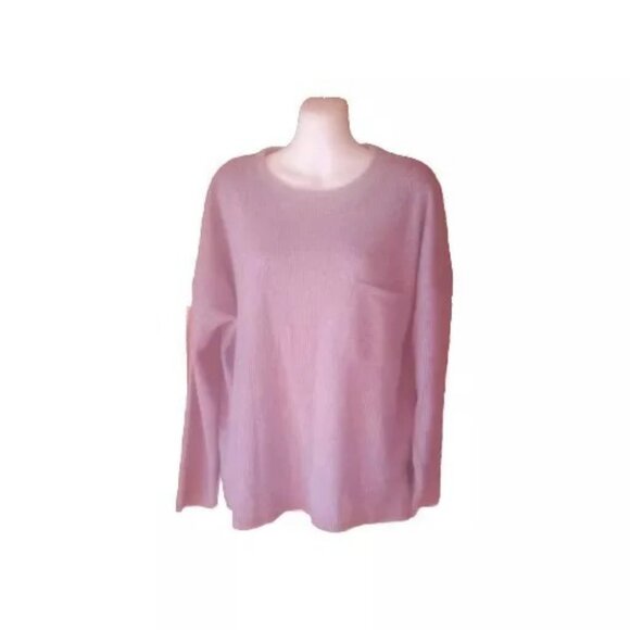 Zenana Women's Gray Long Sleeve Pullover Top Size S - Picture 2 of 4